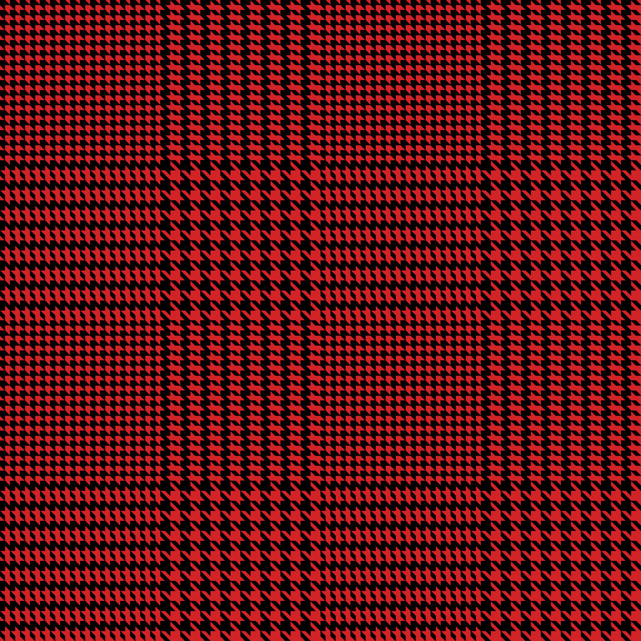 Bargain Basement Fabric - Red Black Small Plaid by 3 Wishes Fabric