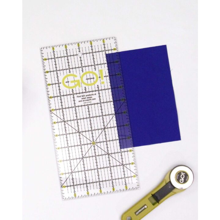AccuQuilt Go! 55475 - 6" x 1/2" Quilting Ruler