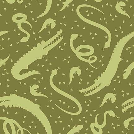 Mel Matthews - Aussie Oz-Born - Reptiles (Green)