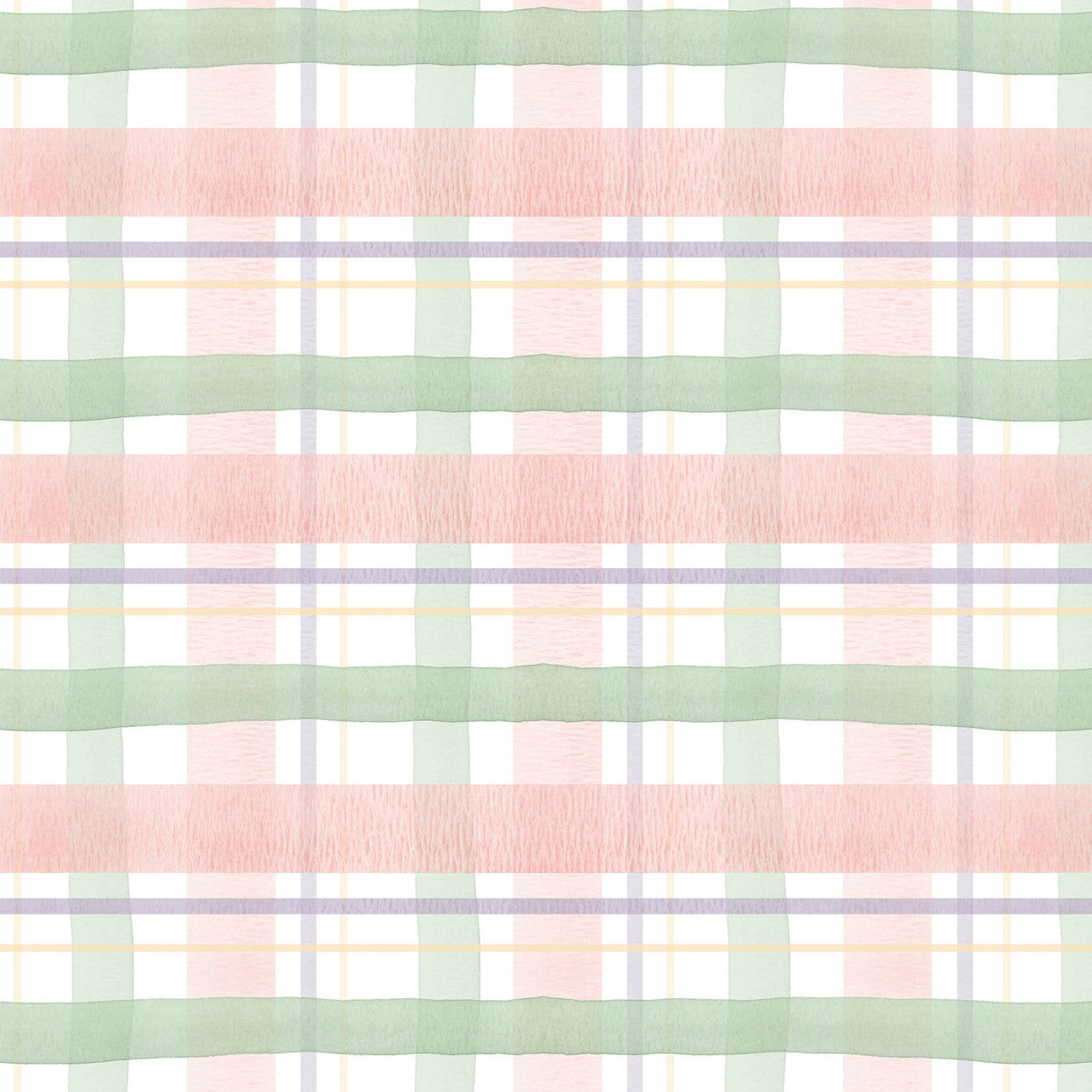 Bargain Basement Fabric - Blooming Plaid by David Textiles