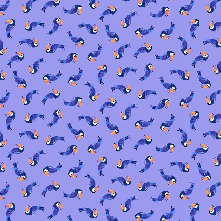 Dear Stella - Birds Of A Feather - Toucan Toss (Violet)