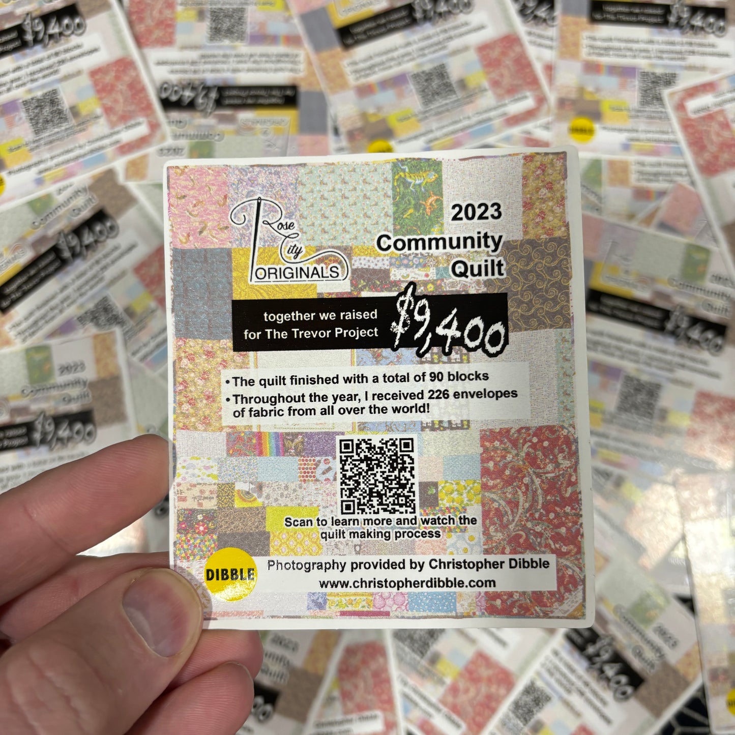 Sticker - 2023 Community Quilt