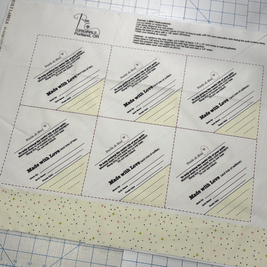 Snarky Quilt Labels - Caffeine edition - by Rose City Originals