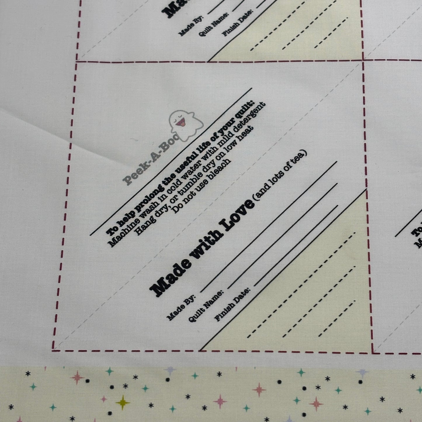 Snarky Quilt Labels - Caffeine edition - by Rose City Originals