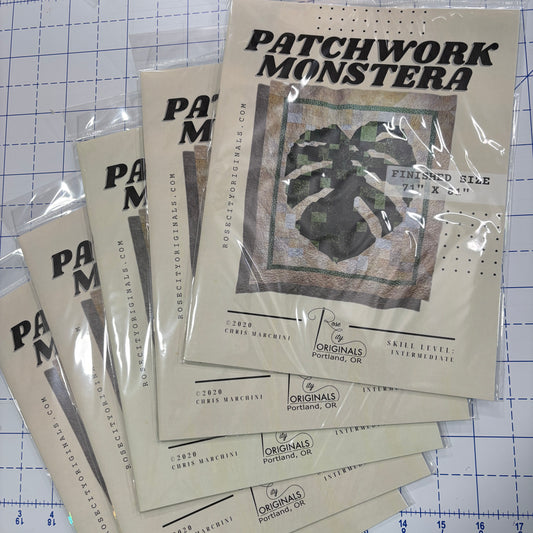 WHOLESALE - Patchwork Monstera - Printed Booklet