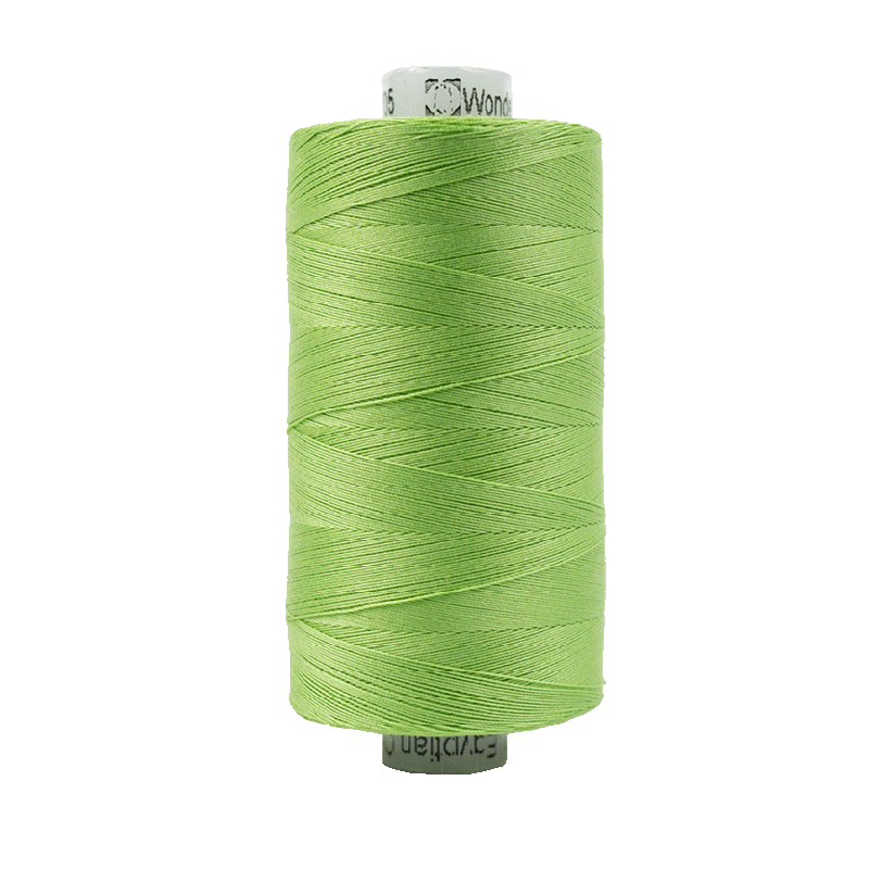 Wonderfil Konfetti Cotton 50wt Thread - KT705 - Yellow/Green (1000m / 1094yd)