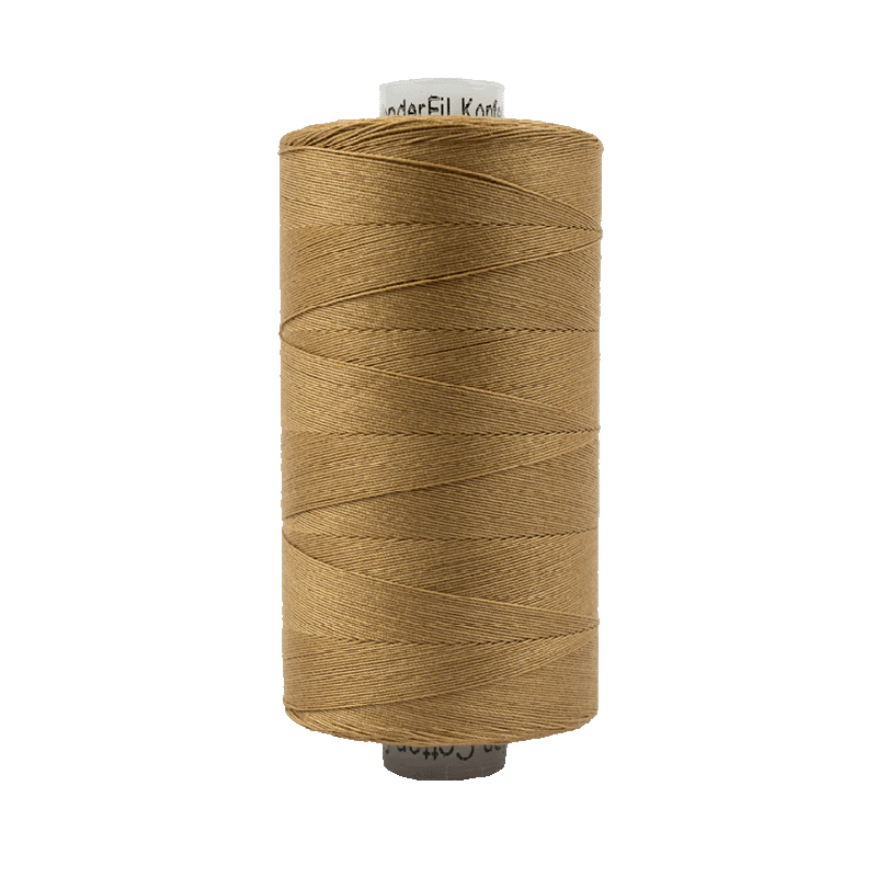 Wonderfil Konfetti Cotton 50wt Thread - KT810 - Warm Brown (1000m / 1094yd)