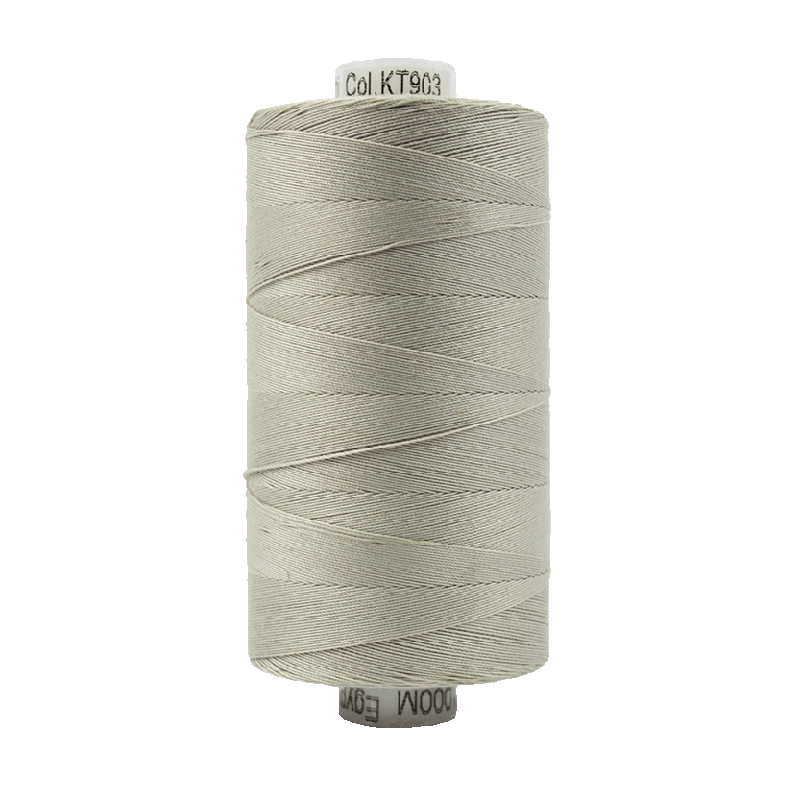 Wonderfil Konfetti Cotton 50wt Thread - KT903 - Very Light Grey (1000m / 1094yd)