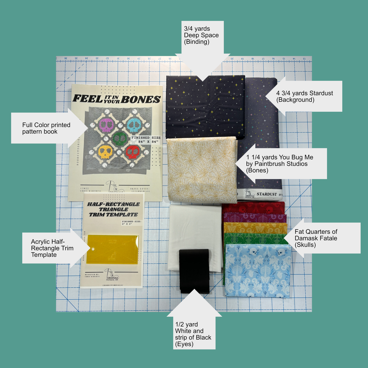 Feel It In Your Bones - Quilt Kit - Alternate
