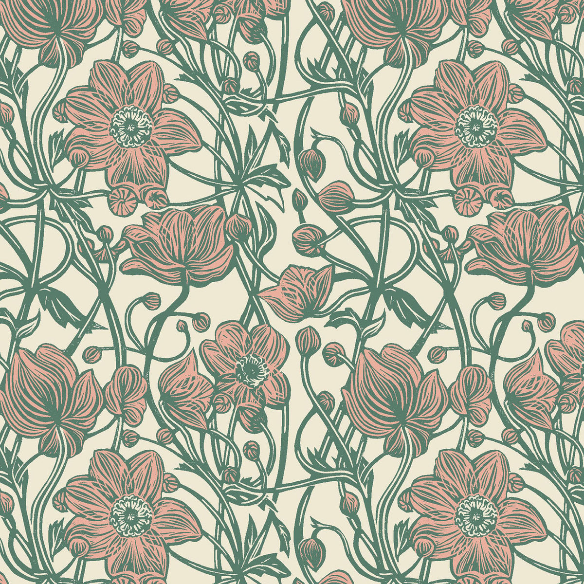 Maywood Studio - Cottage Flowers - Anemone (Pink)