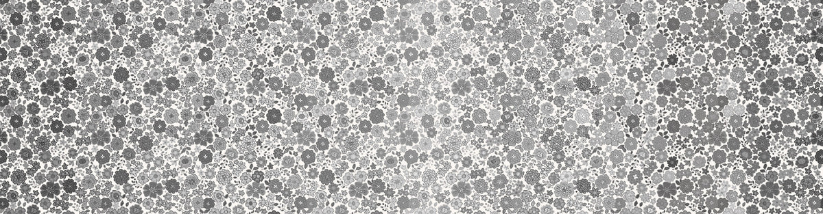 Lewis & Irene - Omnificent Ombres - Greyscale Boho Blooms