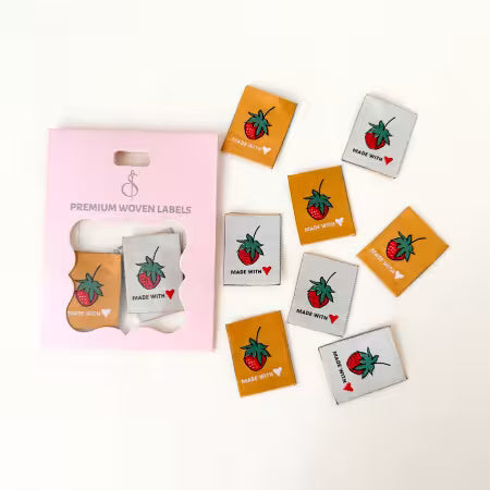 Minki Kim - Woven Labels - Made With Love (8 pk)