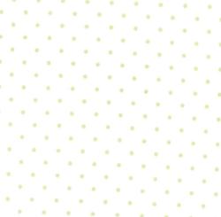 Moda - Essential Dots - White / Spring Green