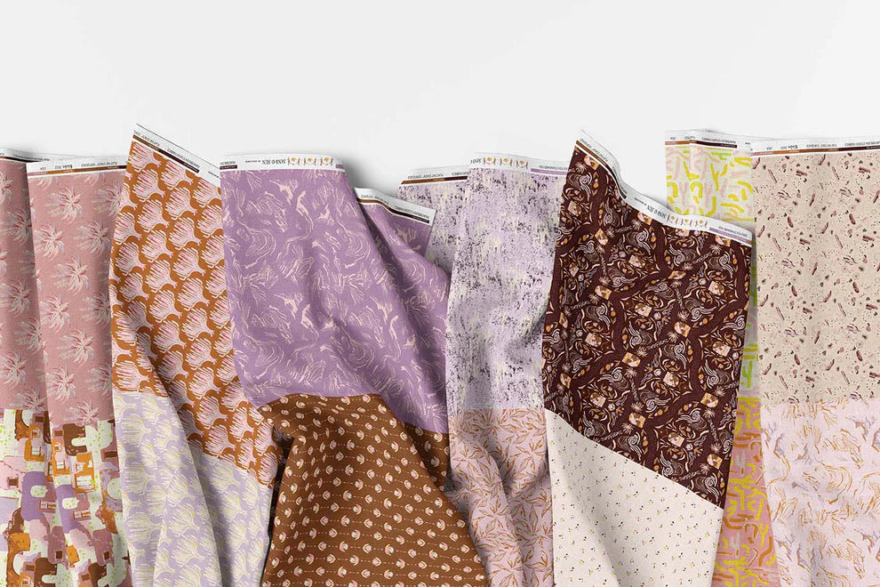 Jean Choe - Sand & Sun - 12 Piece Fat Quarter Bundle