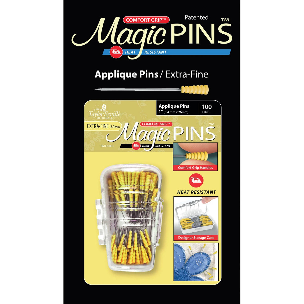 Magic Pins Applique Pins Extra Fine 100pc # 219782