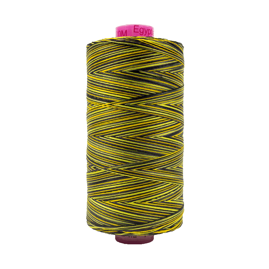 Wonderfil Tutti Variegated Cotton 50wt Thread - TU04 - Bumblebee (1000m / 1094yd)