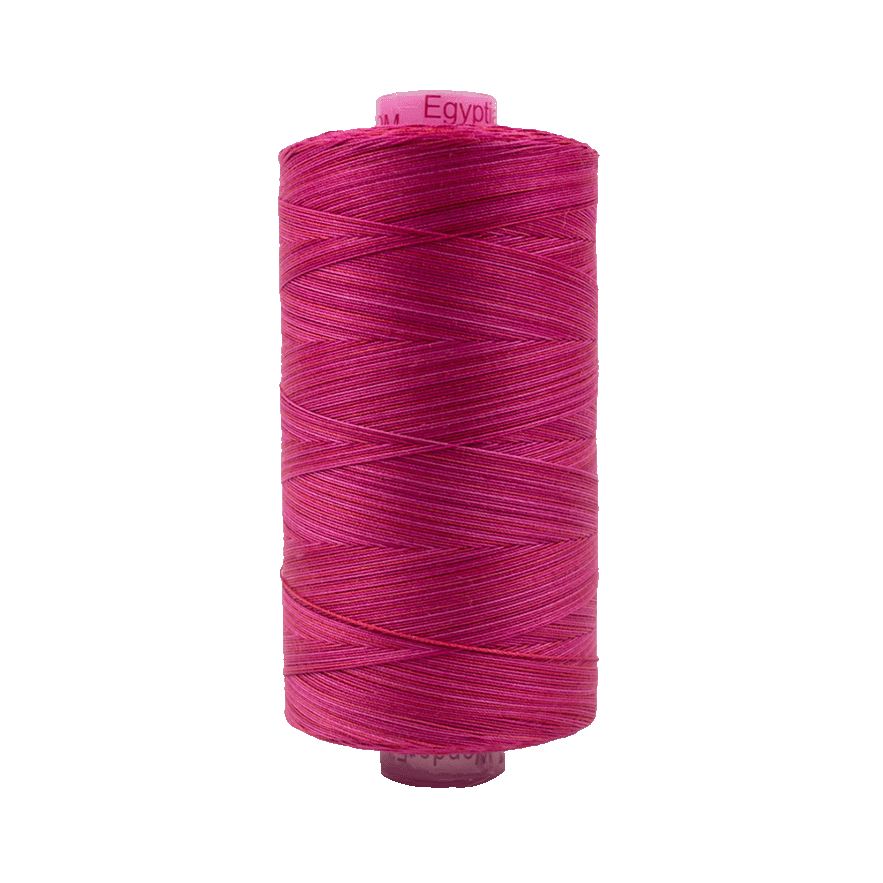 Wonderfil Tutti Variegated Cotton 50wt Thread - TU10 - Roses (1000m / 1094yd)