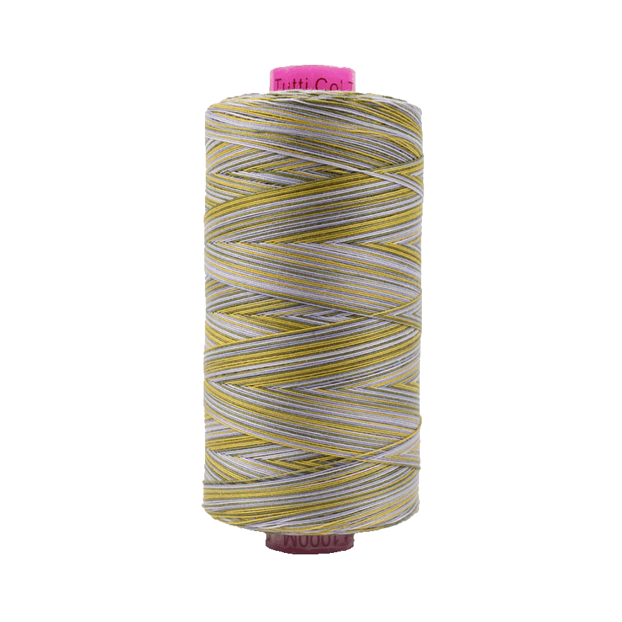 Wonderfil Tutti Variegated Cotton 50wt Thread - TU14 - Spring (1000m / 1094yd)