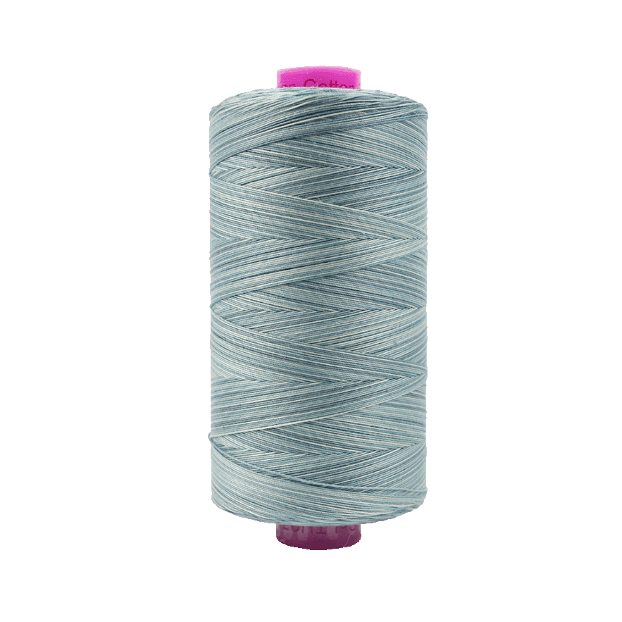 Wonderfil Tutti Variegated Cotton 50wt Thread - TU27 - Sage (1000m / 1094yd)
