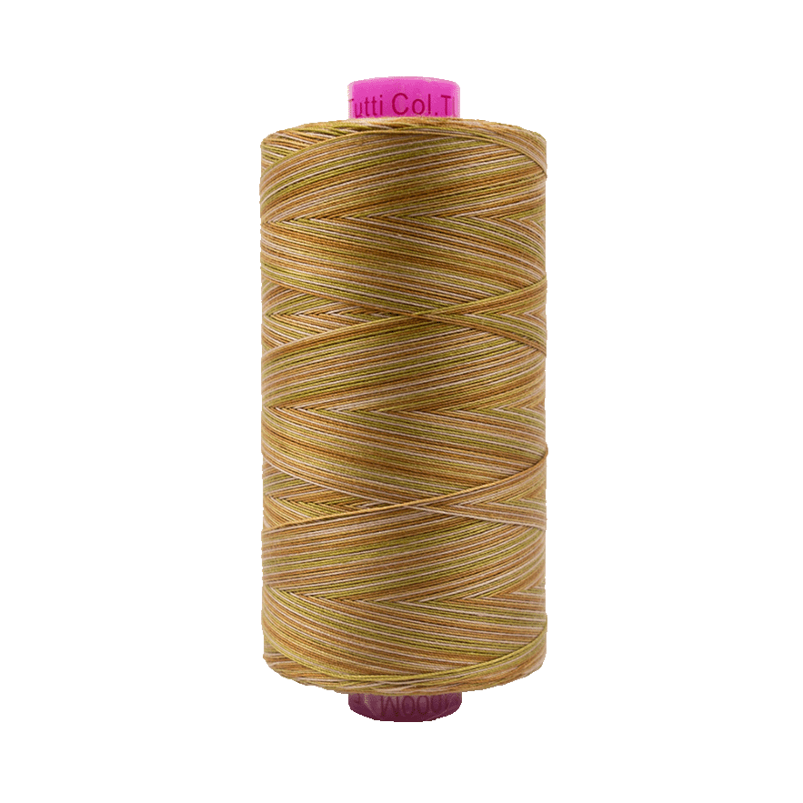 Wonderfil Tutti Variegated Cotton 50wt Thread - TU36 - Rock (1000m / 1094yd)