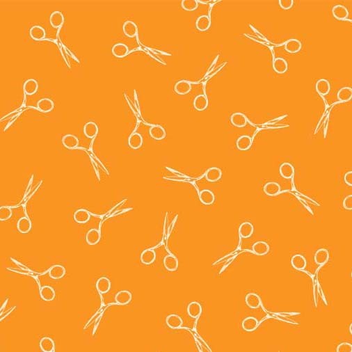 Michael Miller - Knit One, Purl Two - Sewing Scissors