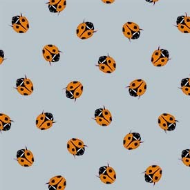 Michael Miller - English Garden - Ladybird