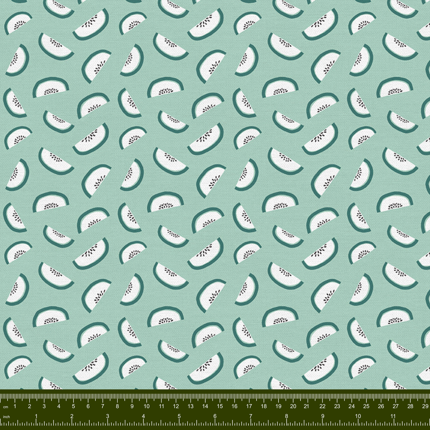 Bargain Basement Fabric - Fruity - Kiwi (Mint) by PBS Fabrics