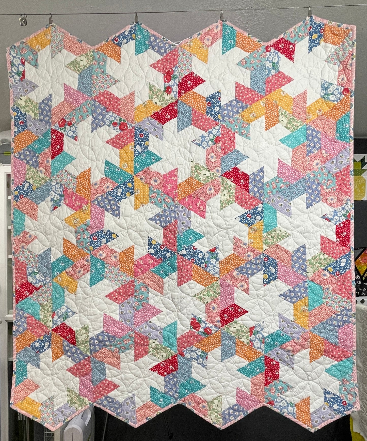 Quilt- 30s Whirlygig