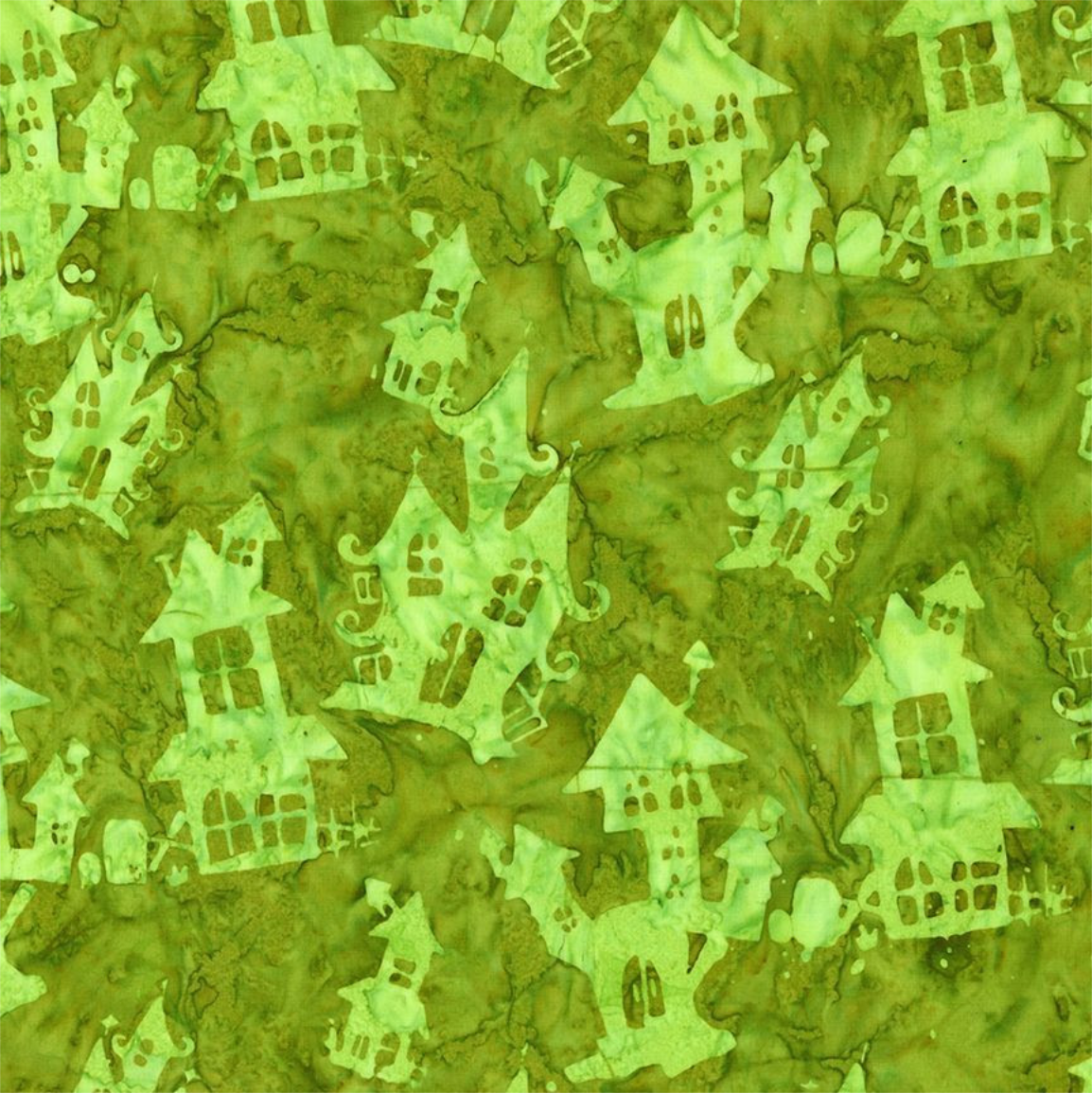 Timeless Treasures - Tonga Batiks - Tonga Haunted (Poison)