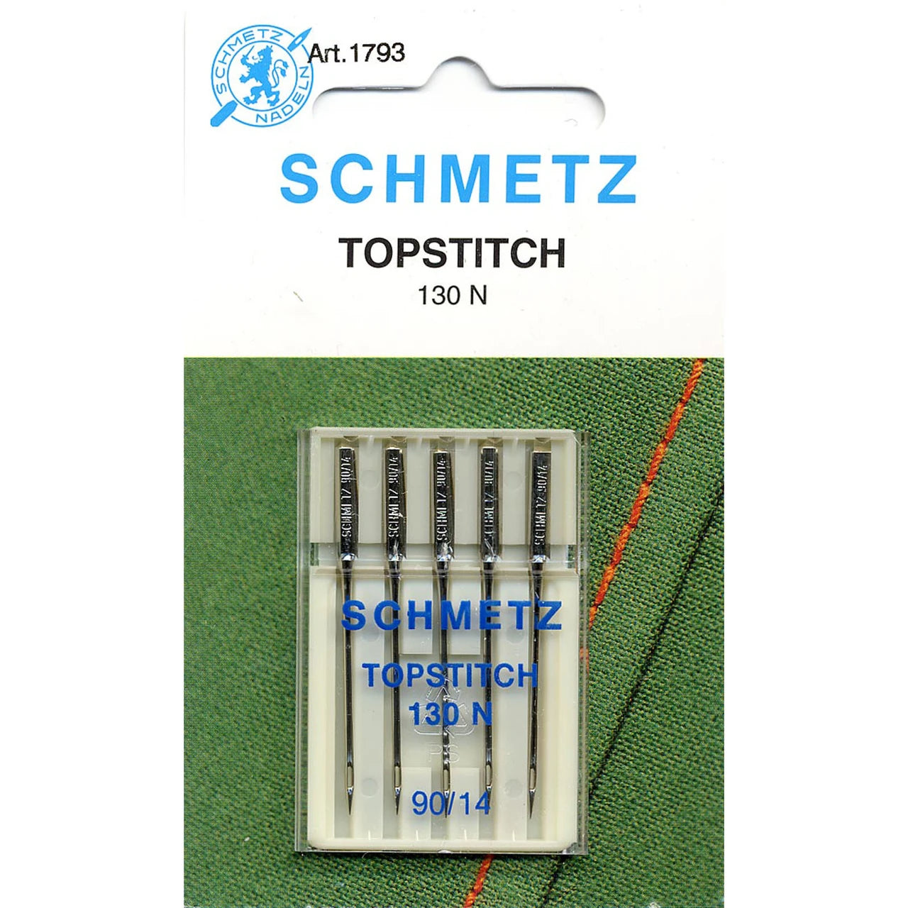 Schmetz - Topstitch Sewing Machine Needles - Size 90/14 (5 PC)
