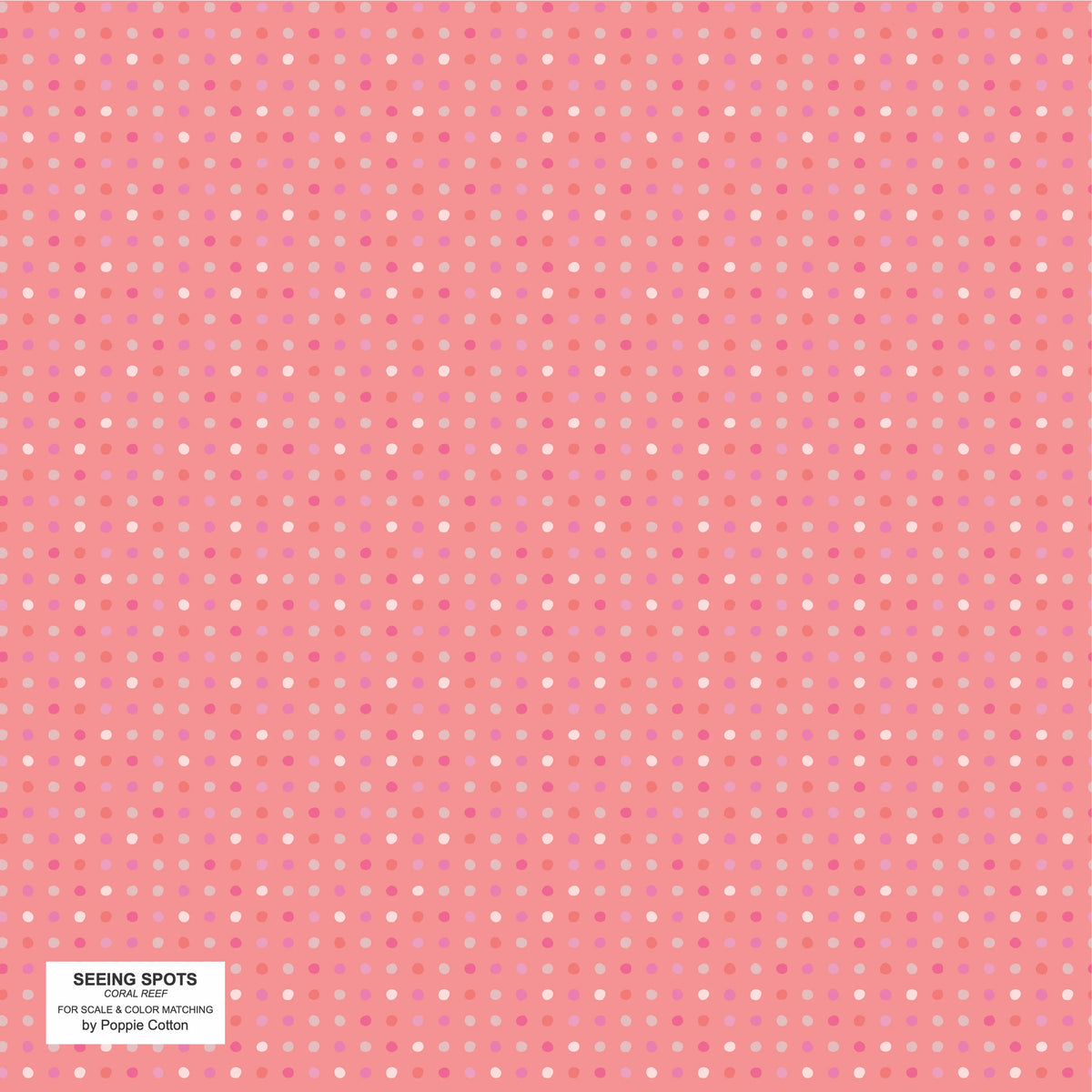 Poppie Cotton - Seeing Spots - Coral Reef