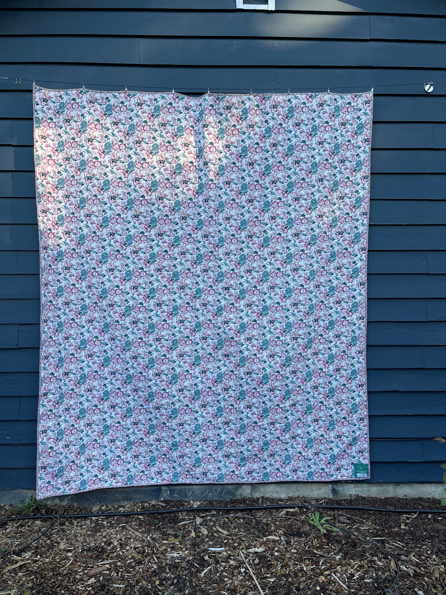 Art Quilt - Death Moth - Test Sew #1