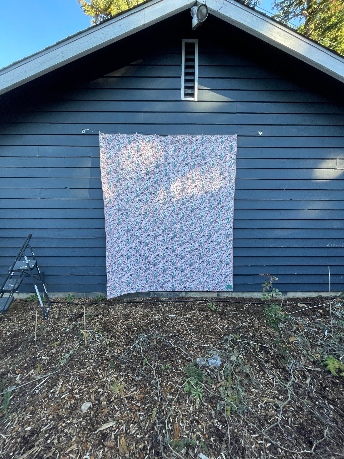 Art Quilt - Death Moth - Test Sew #1