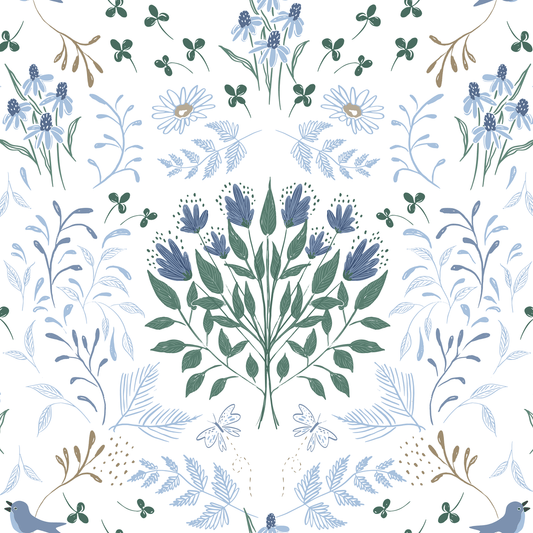 Mia Presley - Garden Walk - Whimsical Wildflowers