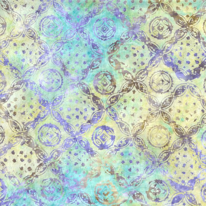 Timeless Treasures -  Tonga Batiks - Ribbons Wallpaper Pattern (Surf)
