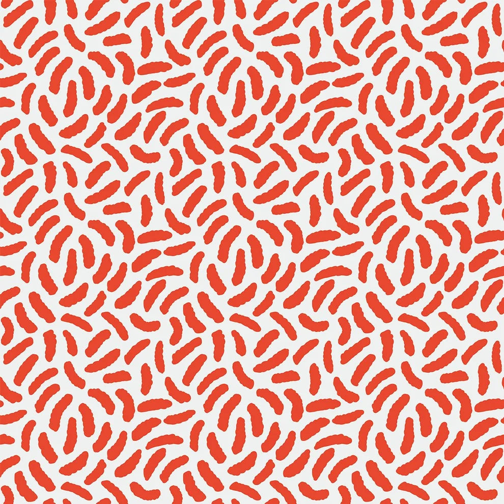 Bargain Basement Fabric - Garden Glory - Pretty Pickles (Red)