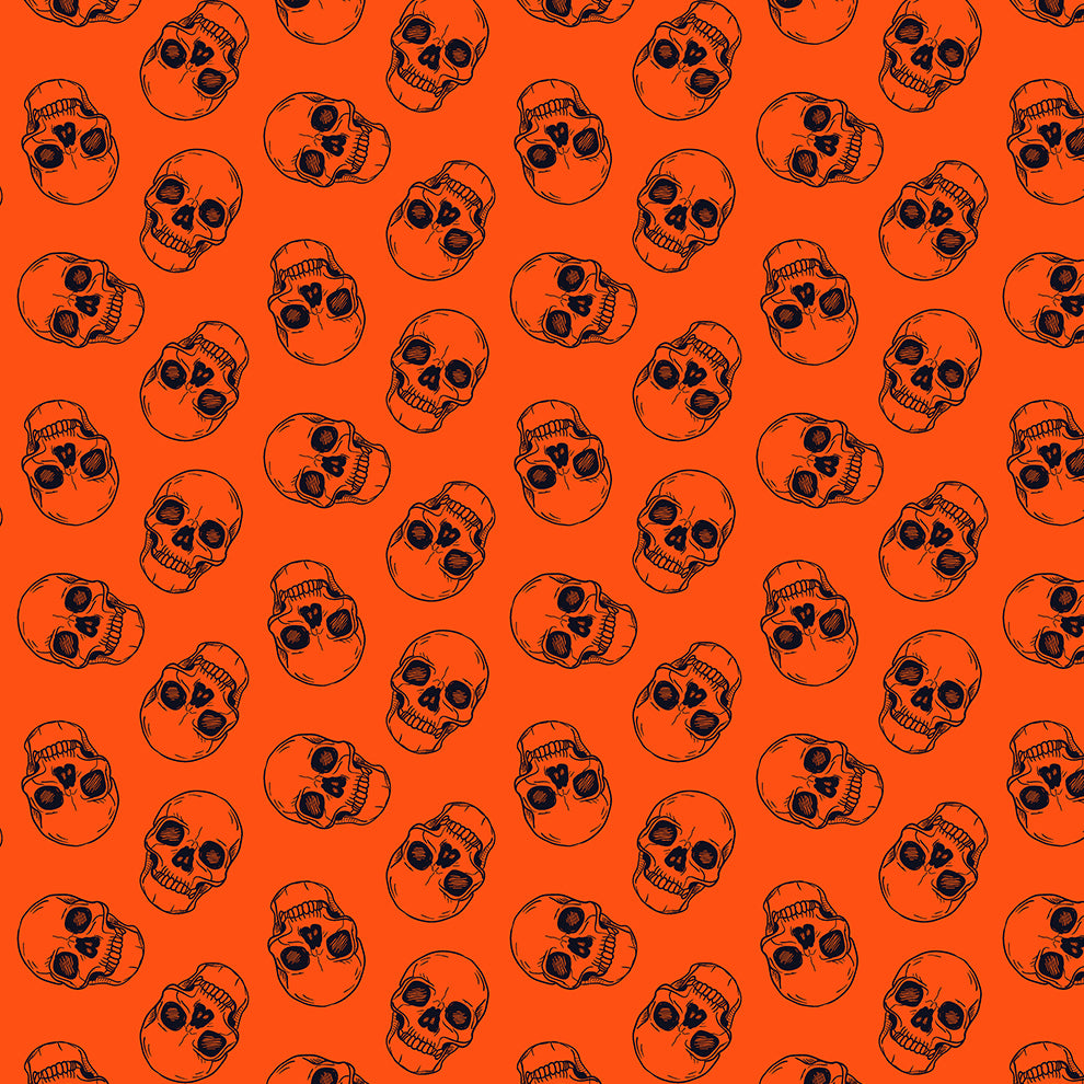 Teresa Chan - Drop Dead Gorgeous - Skulls (Orange)