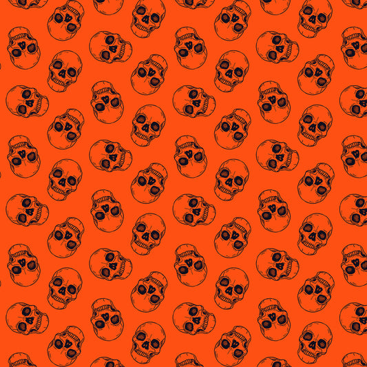 Teresa Chan - Drop Dead Gorgeous - Skulls (Orange)