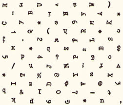 Lysa Flower - 9 to 5 - Font