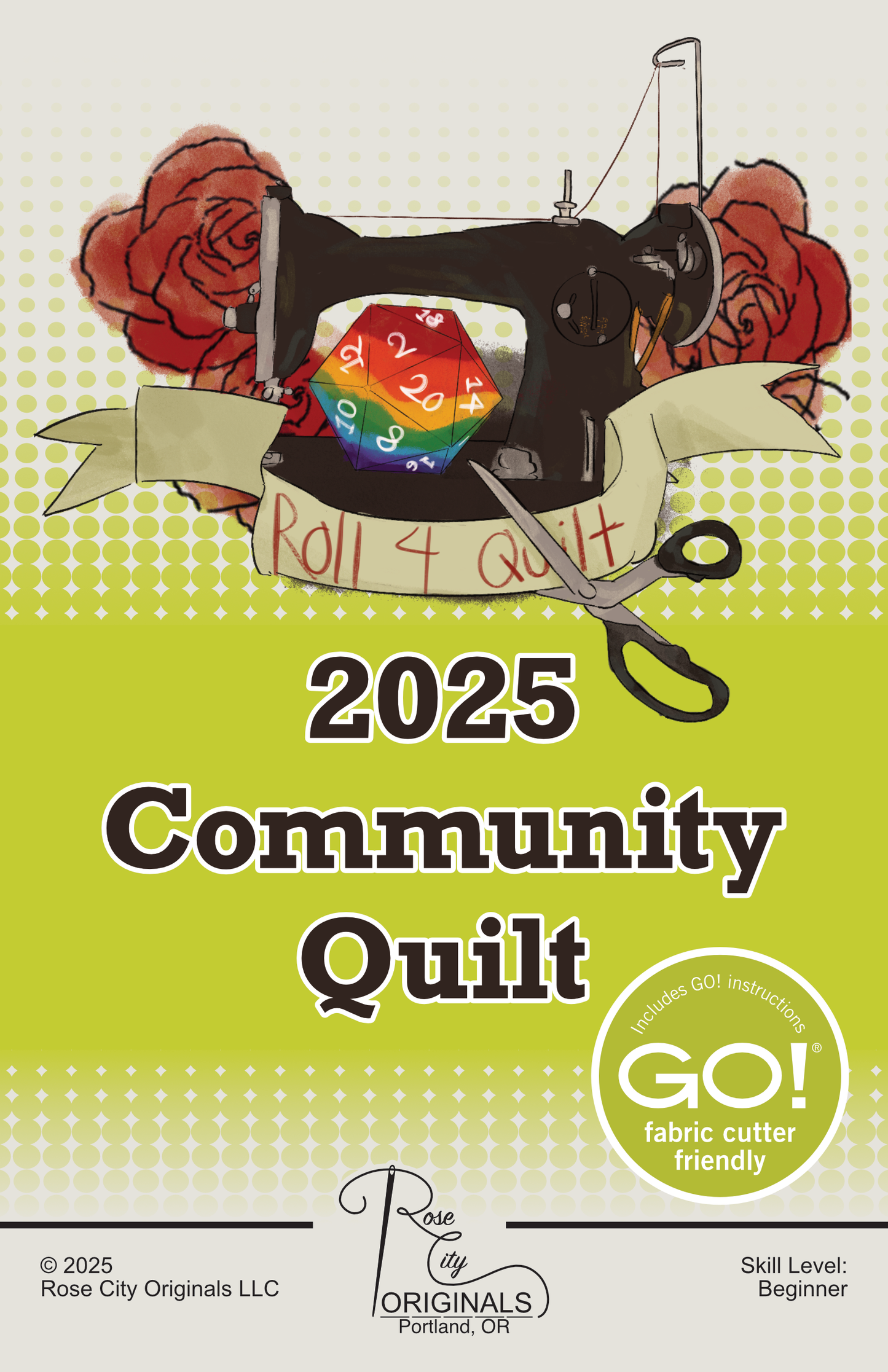 2025 Community Quilt Pattern Booklet PDF Download RoseCityOriginals