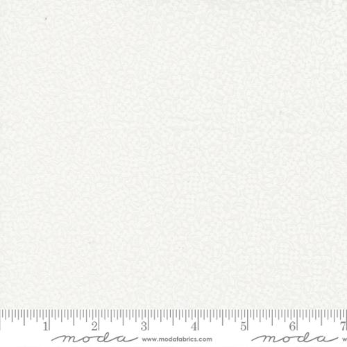 Moda -  Coriander Seed - Ditzy Small Floral (White on White)