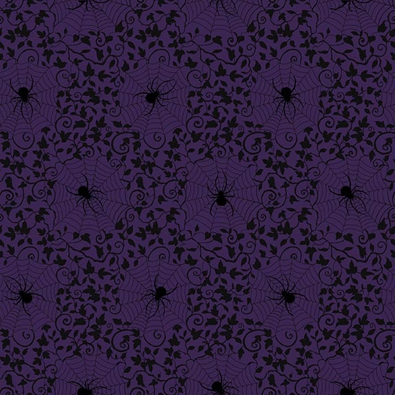 Grace Popp - Hallowed Forest - Spider Webs (Purple)