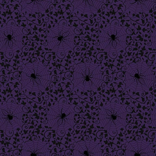 Grace Popp - Hallowed Forest - Spider Webs (Purple)