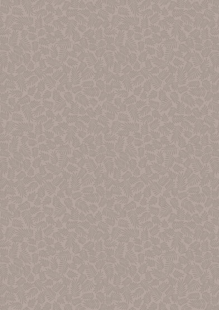 Lewis & Irene - Botanical Oasis - Mini Leaves on Light Cocoa