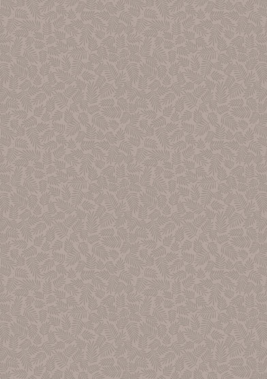 Lewis & Irene - Botanical Oasis - Mini Leaves on Light Cocoa