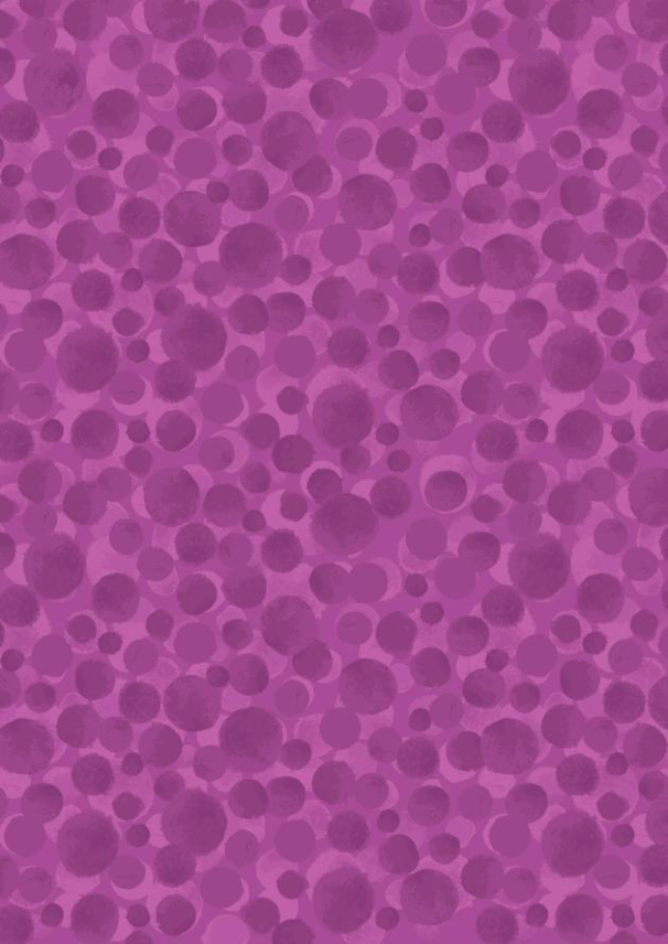 Lewis & Irene - Bumbleberries FLANNEL - Berry Purple