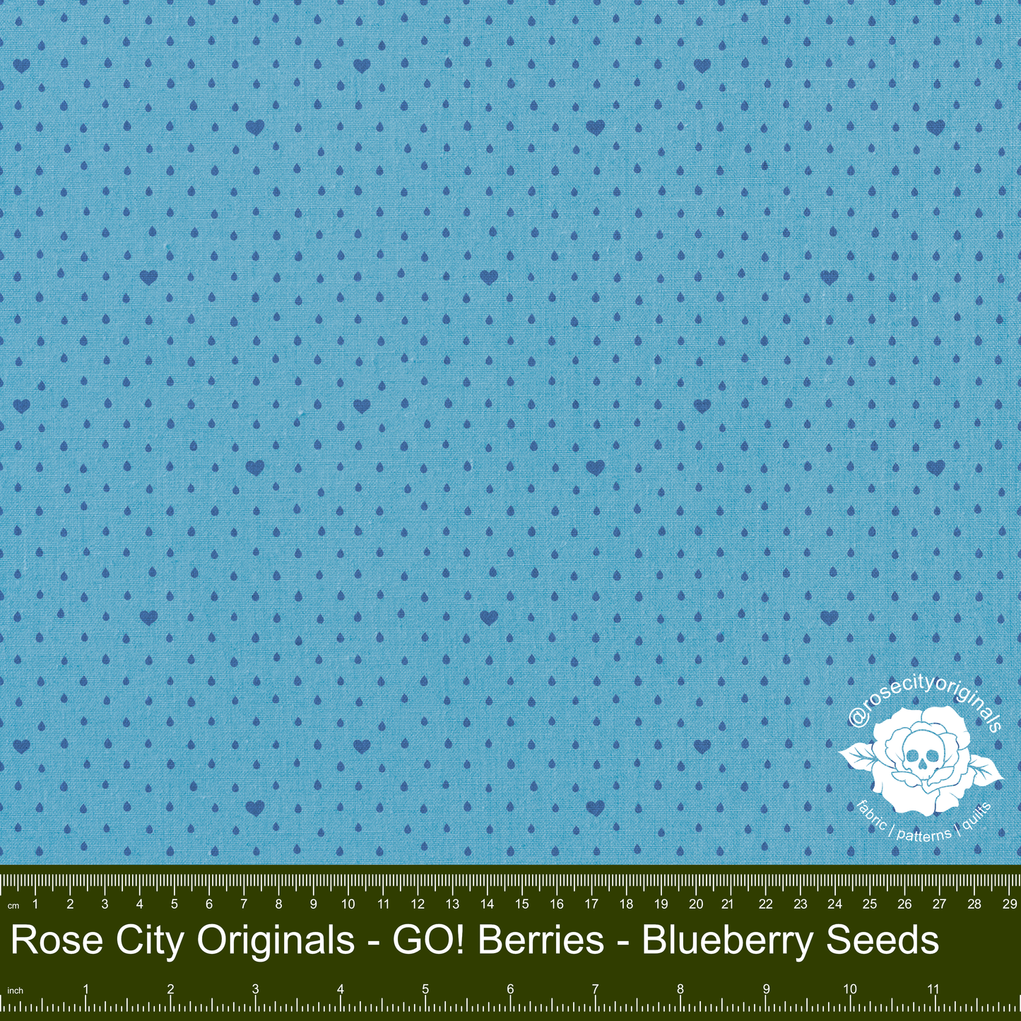 Rose City Originals - GO! Berries - Blue Raspberry Seeds