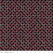 Riley Blake - Barbie - Vintage Sparkle Dots (Black)