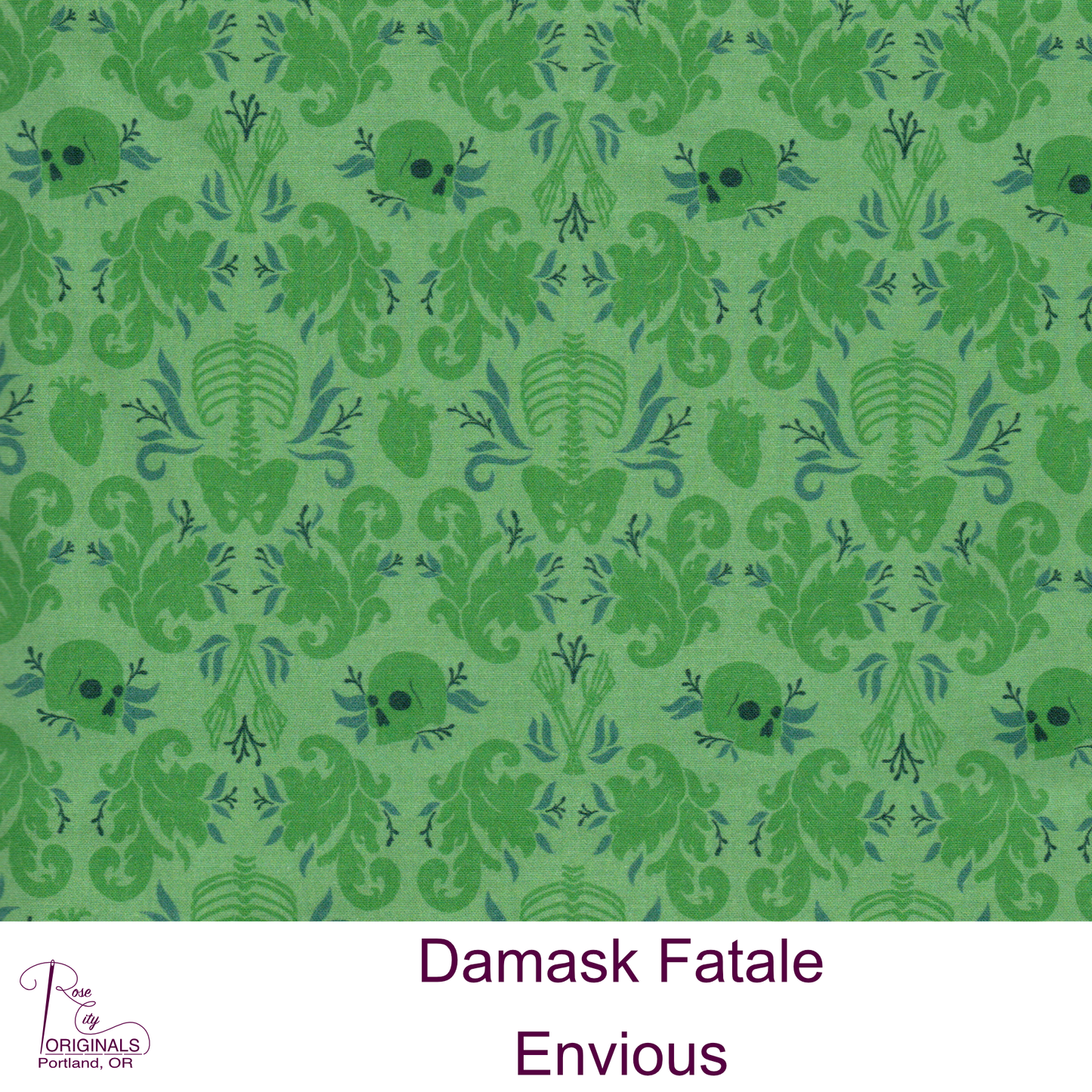 Damask Fatale - By-The-Yard - Envious