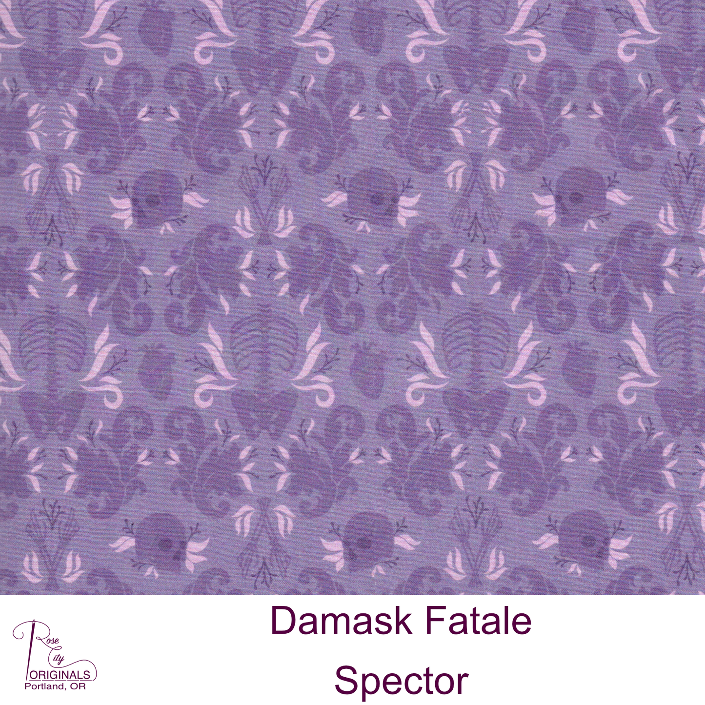 Damask Fatale - By-The-Yard - Spector